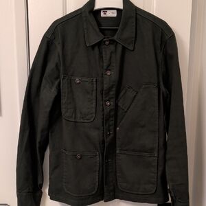 Tellason Coverall Jacket - Garment Dyed Green - Sz L